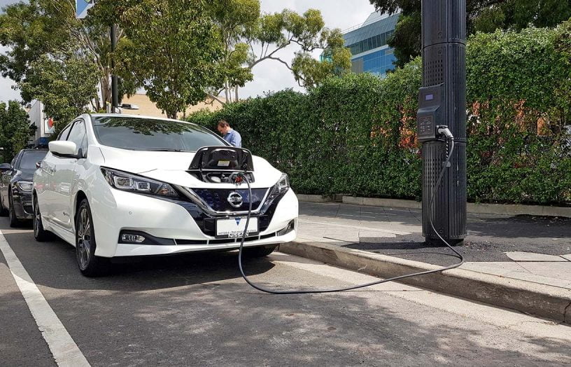 EV charging hits the streets