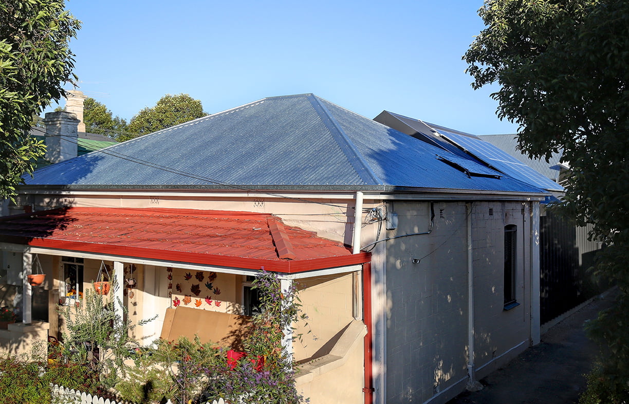 8.4 Star energy rating achieved for the whole house, despite sub-optimal solar orientation