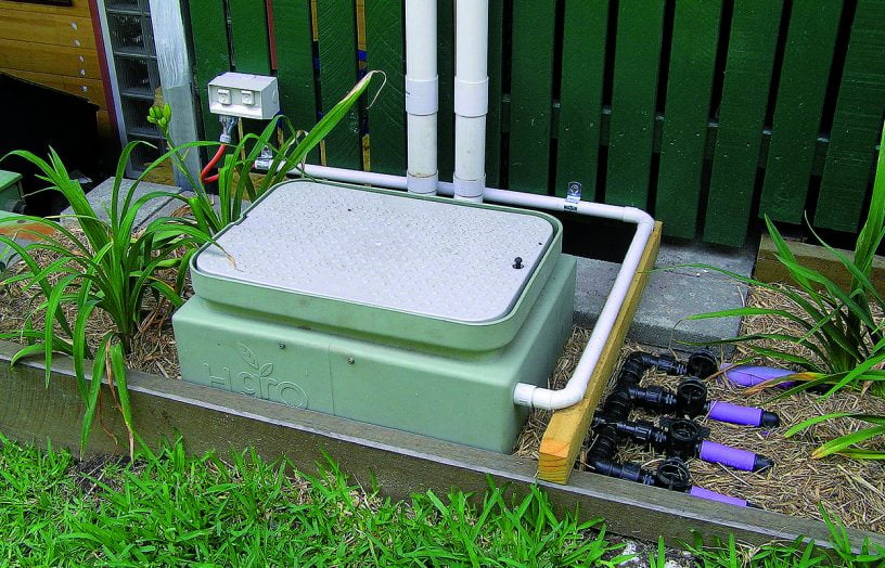A high-tech greywater system